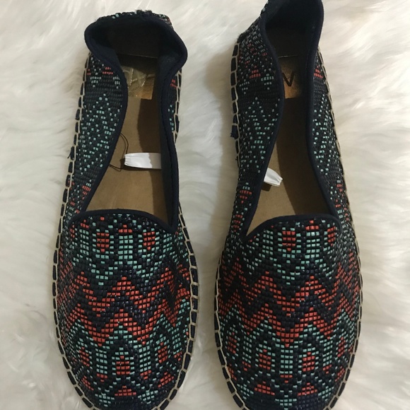 DV By Dolce Vita Ottie Blue Pattern Espadrille-NEW - Picture 6 of 6